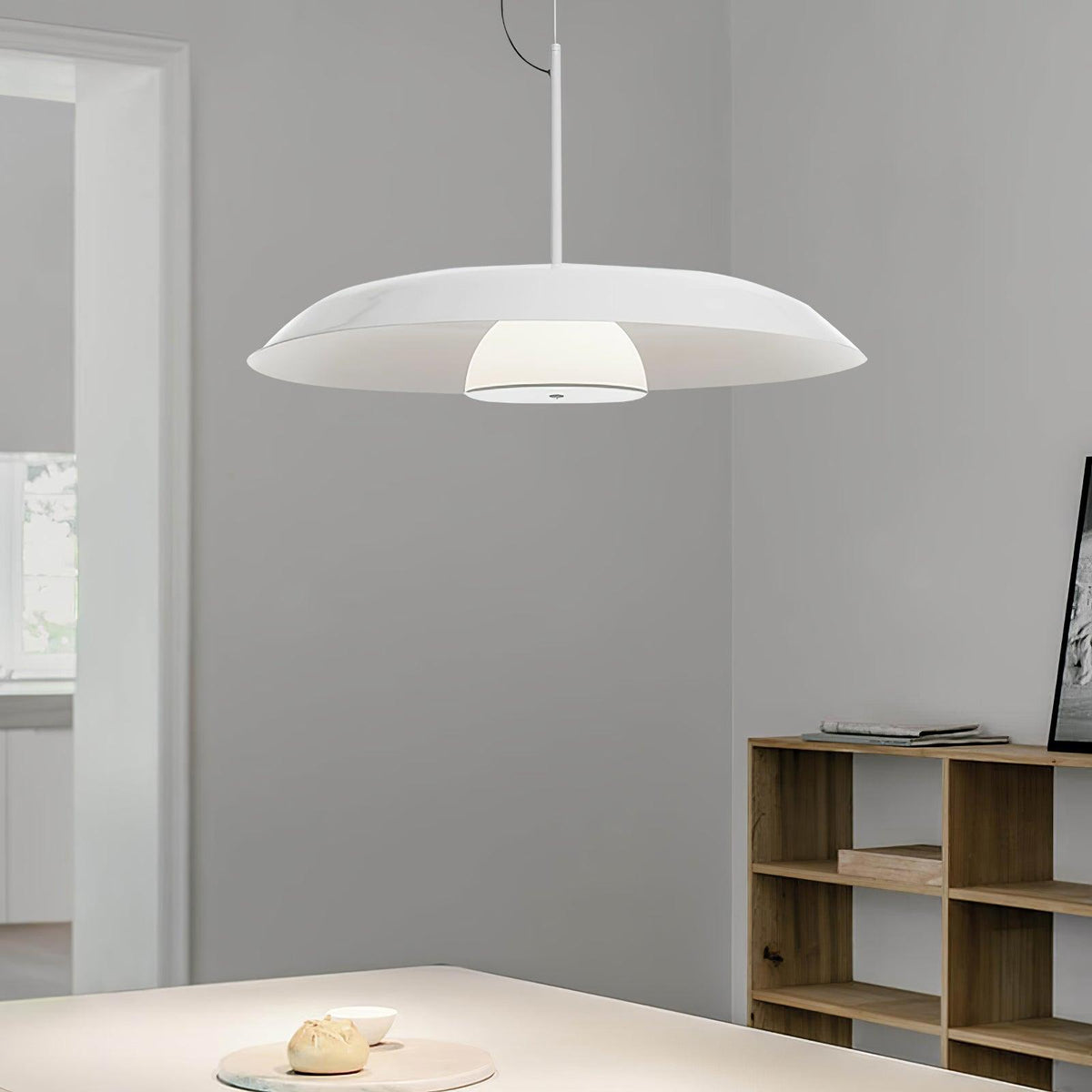 Greviel Acrylic Pendant Light-Moonnatur