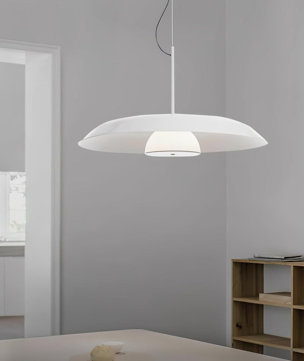 Greviel Acrylic Pendant Light-Moonnatur