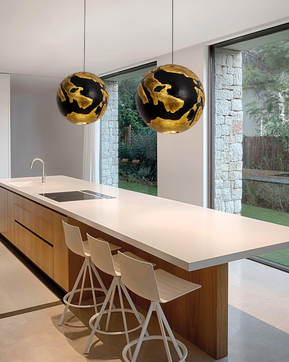 Vernalia Composite Pendant Light-Moonnatur