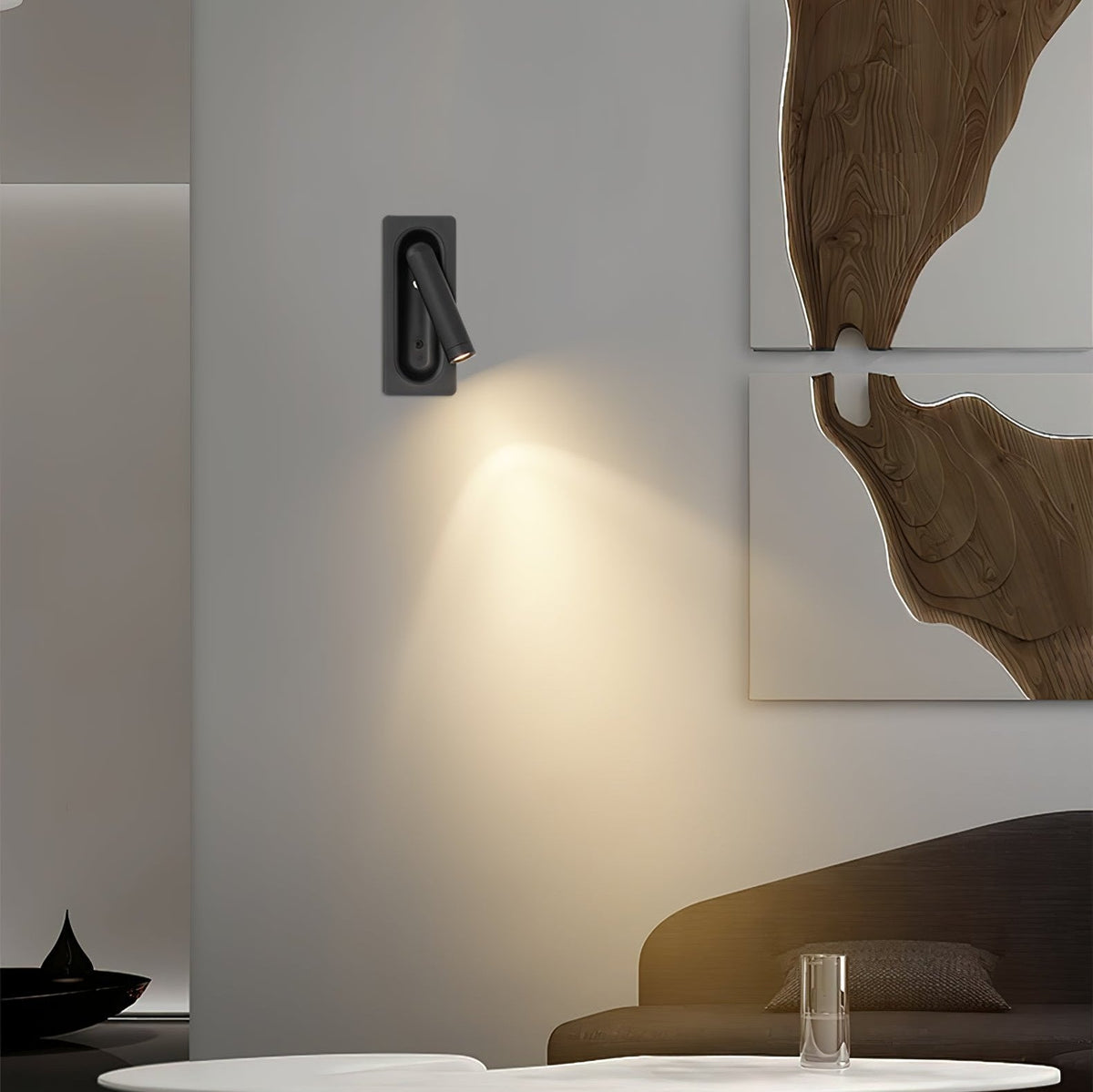 Braxley Aluminium Wall Light-Moonnatur