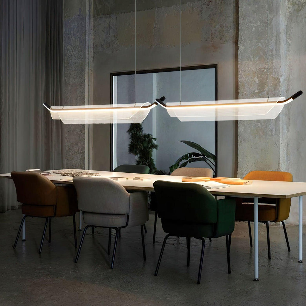 Oswenaria Acrylic Pendant Light-Moonnatur