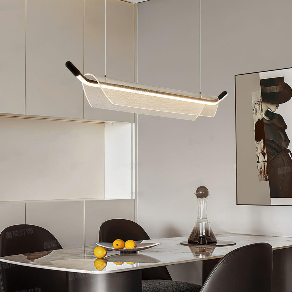 Oswenaria Acrylic Pendant Light-Moonnatur