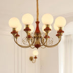 Xyndora Glass Chandelier-Moonnatur