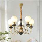 Xyndora Glass Chandelier-Moonnatur