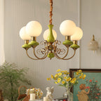 Xyndora Glass Chandelier-Moonnatur