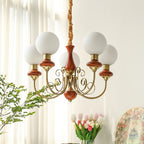 Xyndora Glass Chandelier-Moonnatur