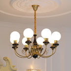 Xyndora Glass Chandelier-Moonnatur