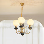 Xyndora Glass Chandelier-Moonnatur