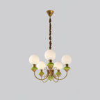 Xyndora Glass Chandelier-Moonnatur