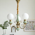 Xyndora Glass Chandelier-Moonnatur