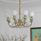 Xyndora Glass Chandelier-Moonnatur