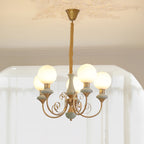 Xyndora Glass Chandelier-Moonnatur