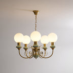Xyndora Glass Chandelier-Moonnatur