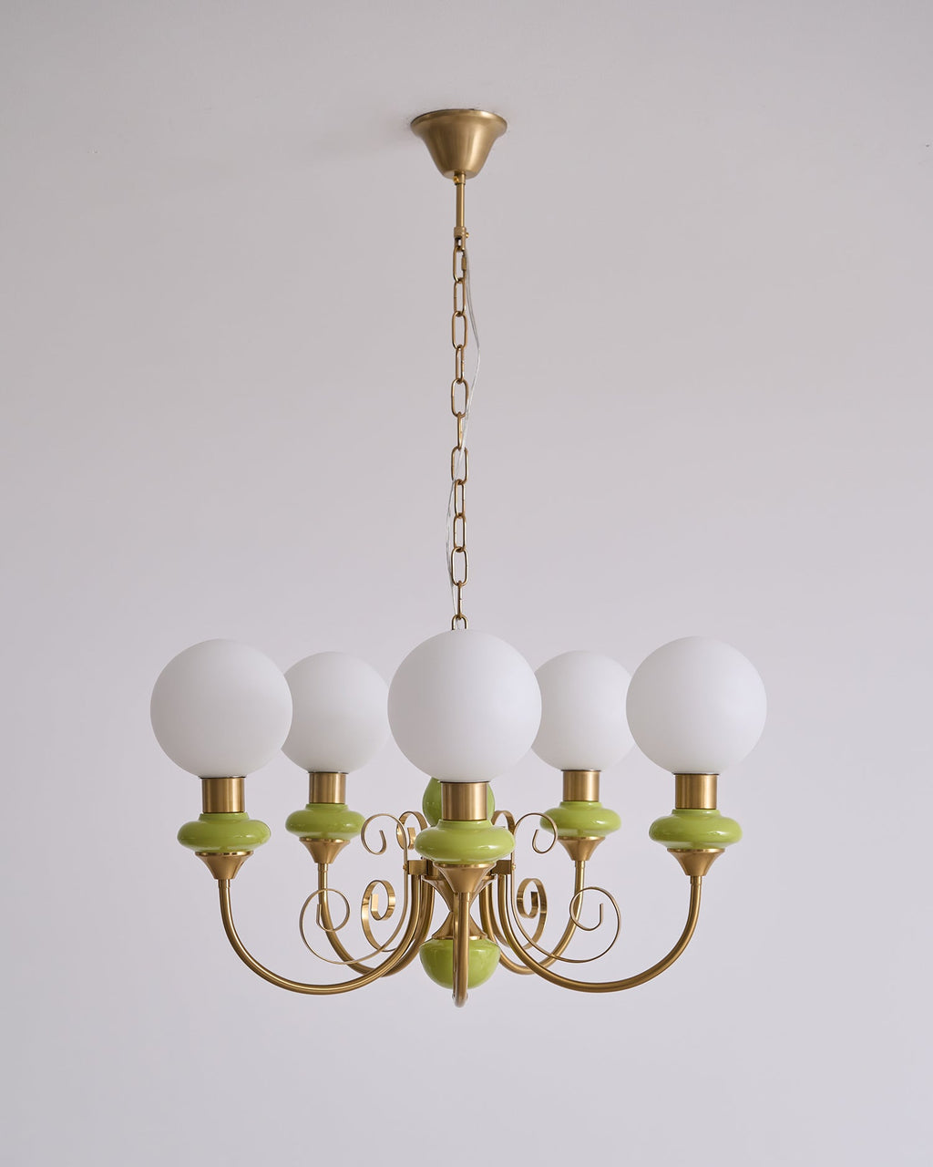 Xyndora Glass Chandelier-Moonnatur