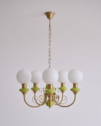 Xyndora Glass Chandelier-Moonnatur