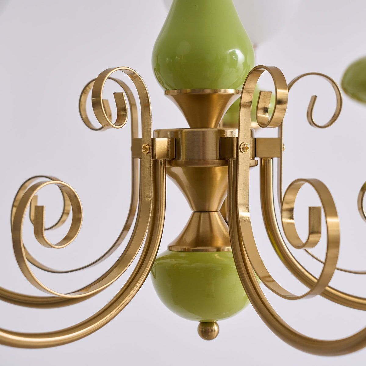 Xyndora Glass Chandelier-Moonnatur