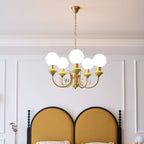 Xyndora Glass Chandelier-Moonnatur