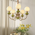 Xyndora Glass Chandelier-Moonnatur