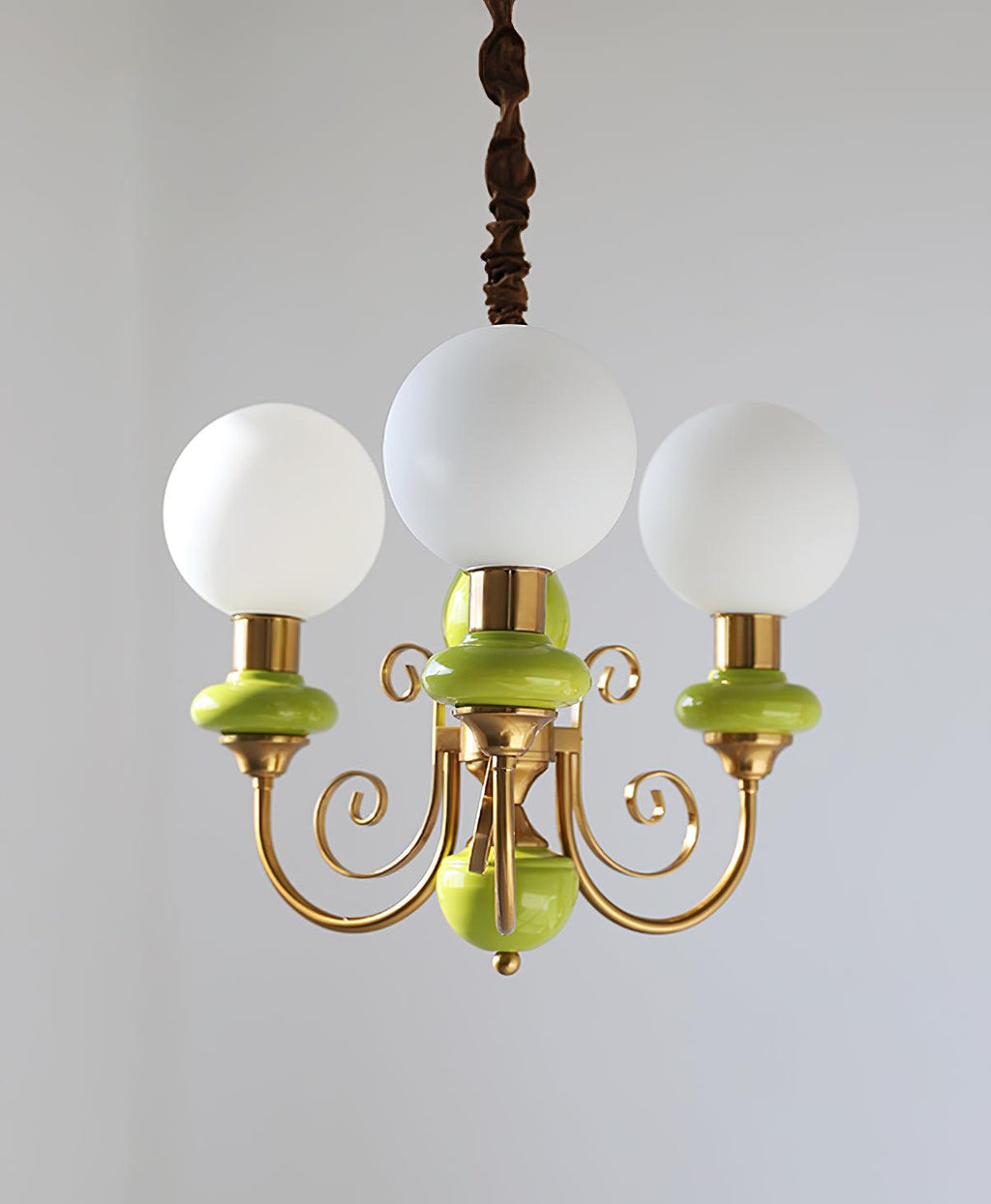 Xyndora Glass Chandelier-Moonnatur