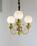 Xyndora Glass Chandelier-Moonnatur
