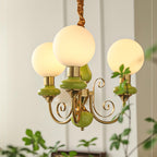 Xyndora Glass Chandelier-Moonnatur