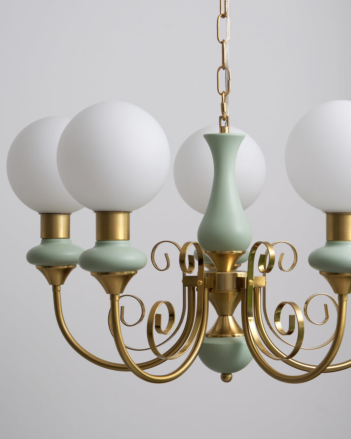 Xyndora Glass Chandelier-Moonnatur