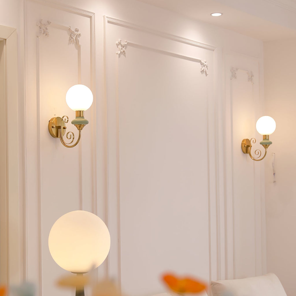 Westena Glass Wall Light-Moonnatur
