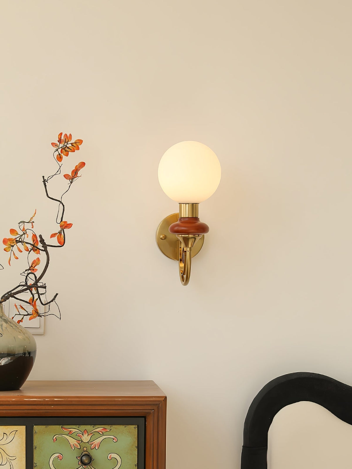 Westena Glass Wall Light-Moonnatur