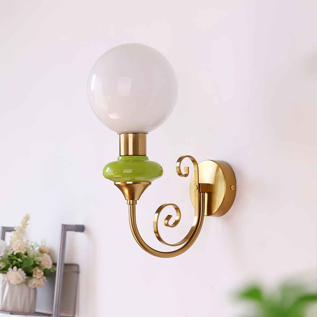 Westena Glass Wall Light-Moonnatur