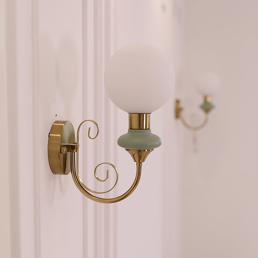 Westena Glass Wall Light-Moonnatur