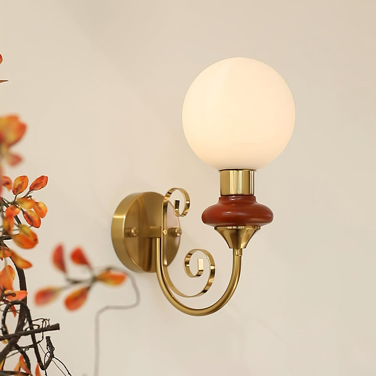 Westena Glass Wall Light-Moonnatur