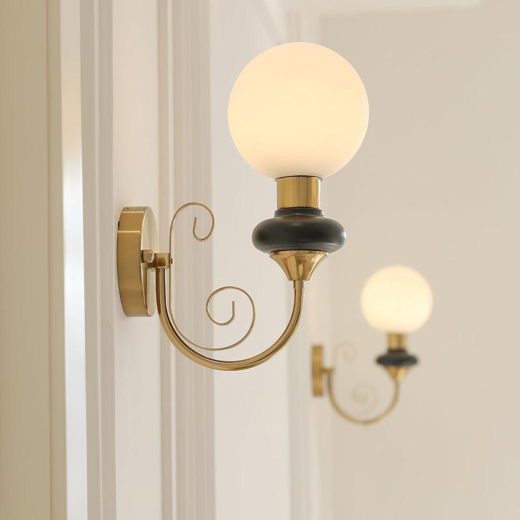 Westena Glass Wall Light-Moonnatur