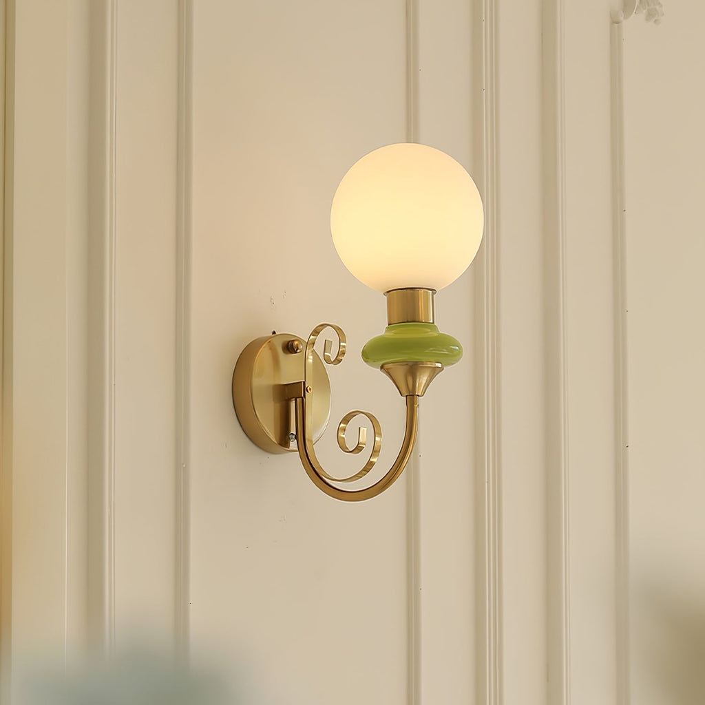 Westena Glass Wall Light-Moonnatur