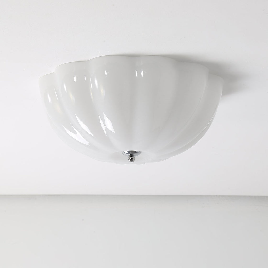 Solara Glass Ceiling Lamp-Moonnatur