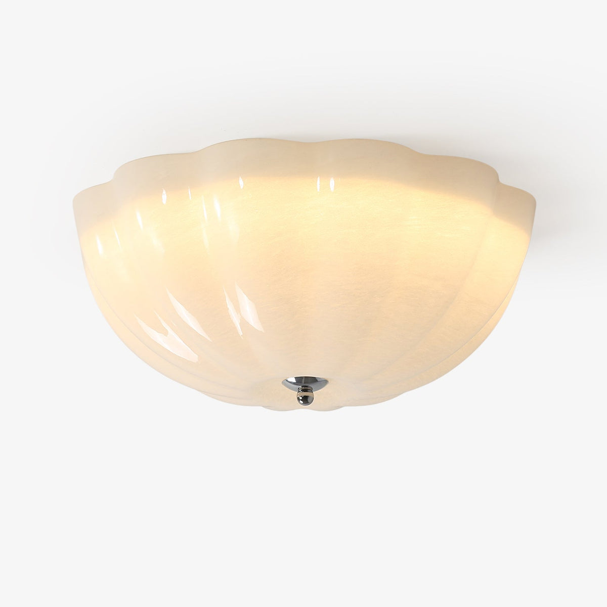 Solara Glass Ceiling Lamp-Moonnatur