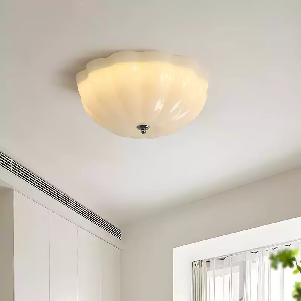 Solara Glass Ceiling Lamp-Moonnatur