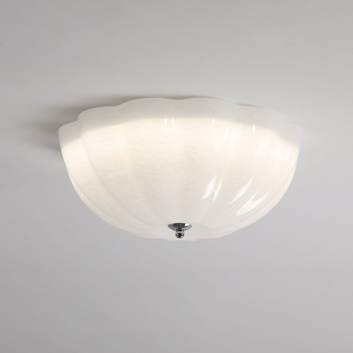 Solara Glass Ceiling Lamp-Moonnatur