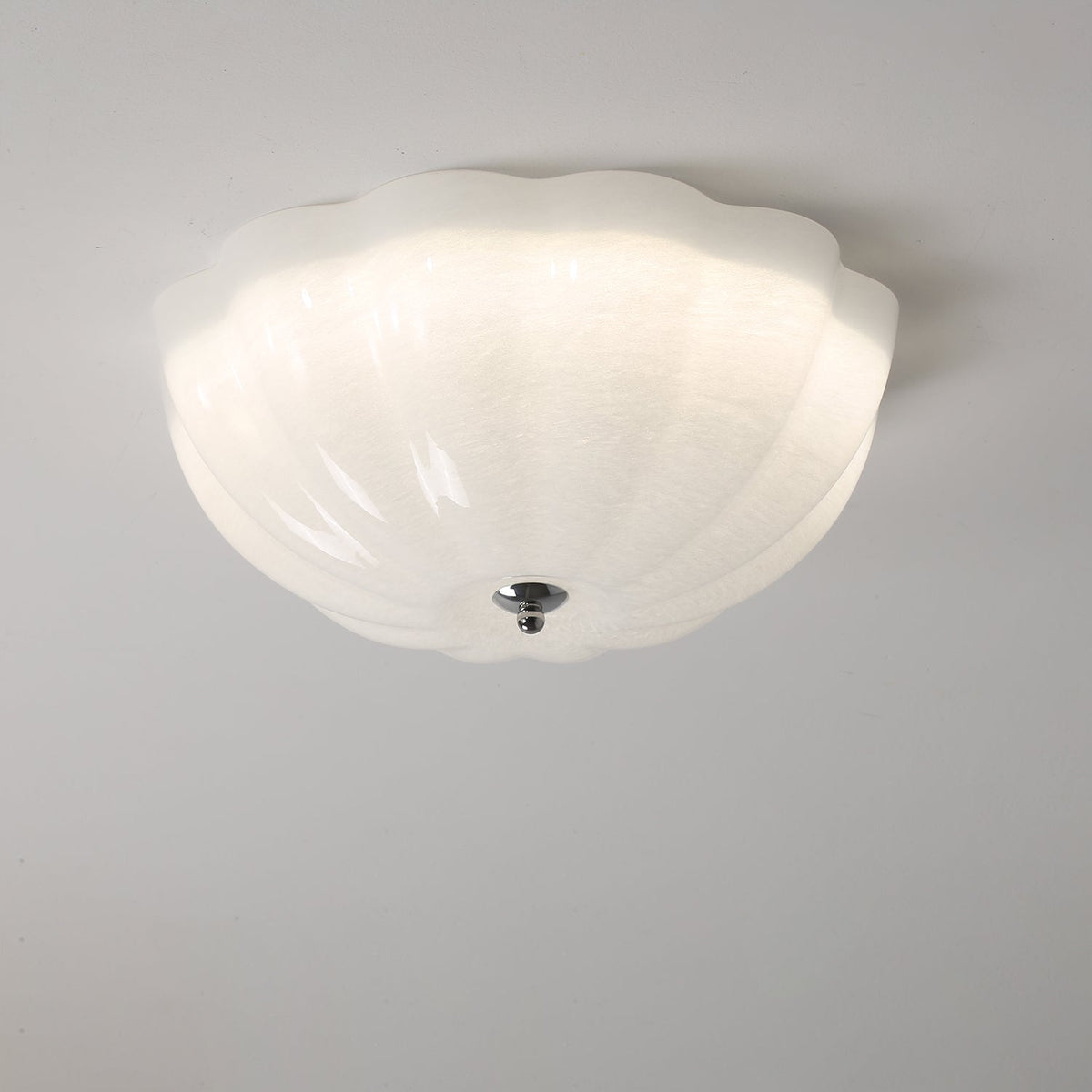 Solara Glass Ceiling Lamp-Moonnatur