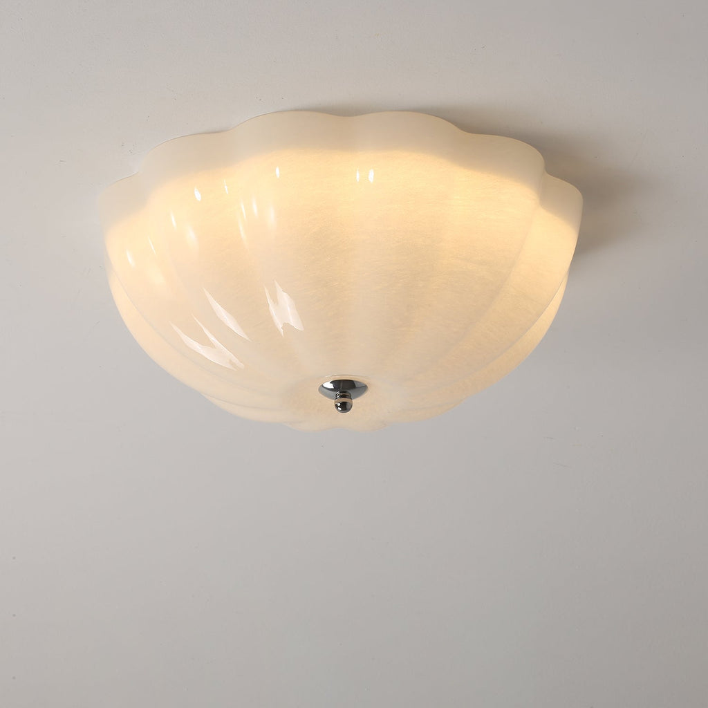 Solara Glass Ceiling Lamp-Moonnatur