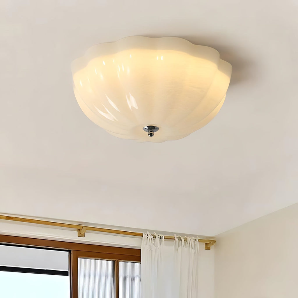 Solara Glass Ceiling Lamp-Moonnatur