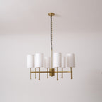 Telise Fabric Chandelier-Moonnatur