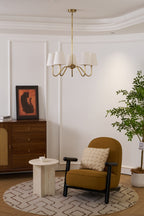 Tamora Fabric Chandelier-Moonnatur