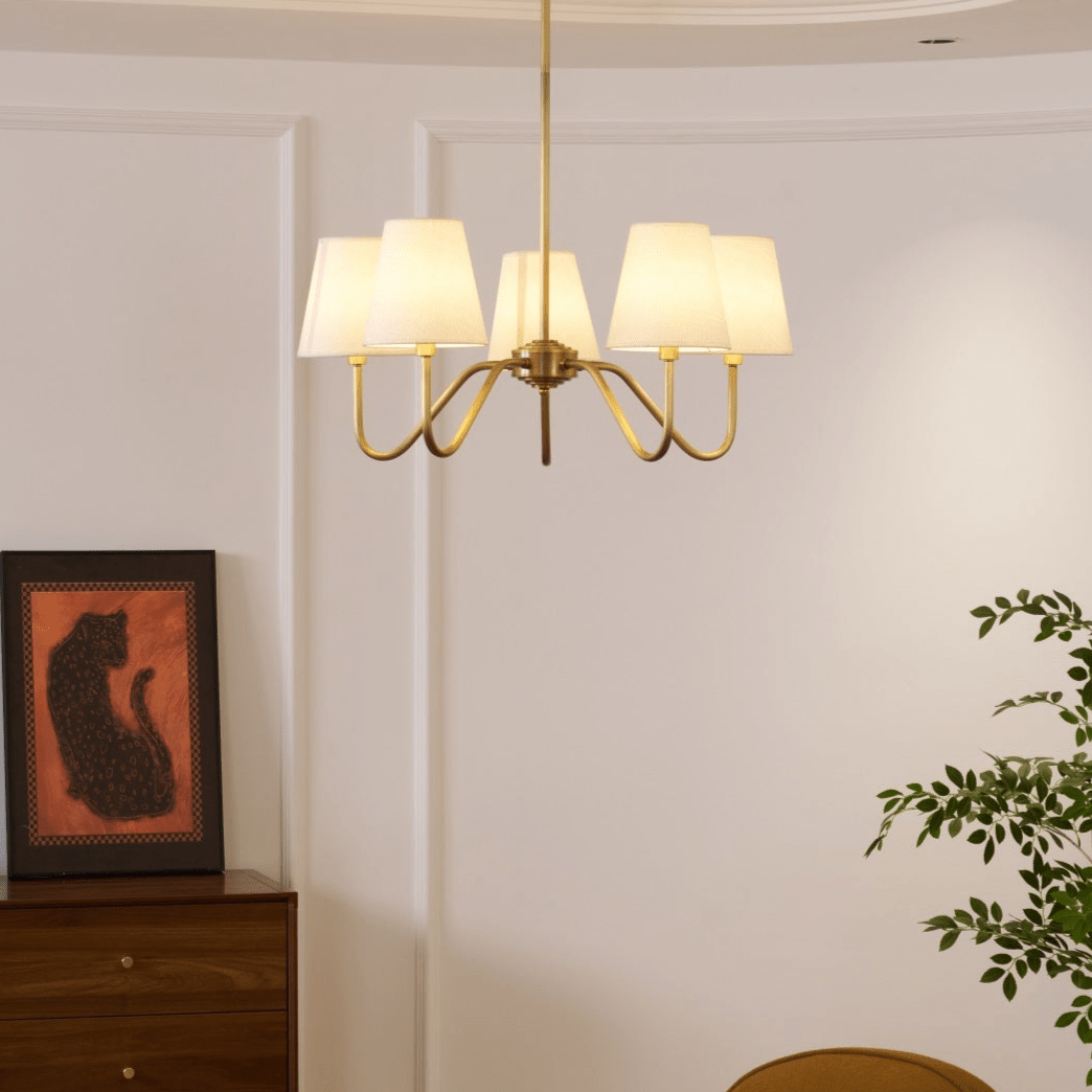 Tamora Fabric Chandelier-Moonnatur
