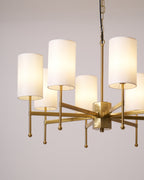 Telise Fabric Chandelier-Moonnatur