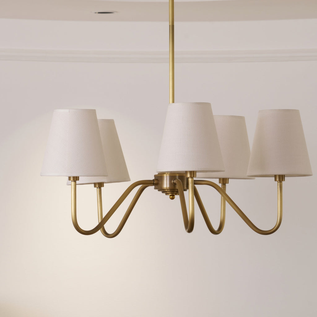 Tamora Fabric Chandelier-Moonnatur