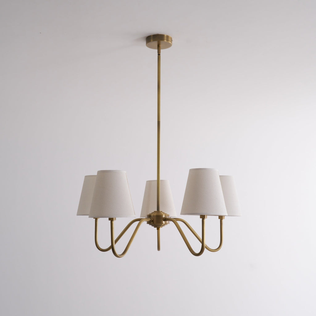 Tamora Fabric Chandelier-Moonnatur