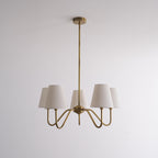 Tamora Fabric Chandelier-Moonnatur