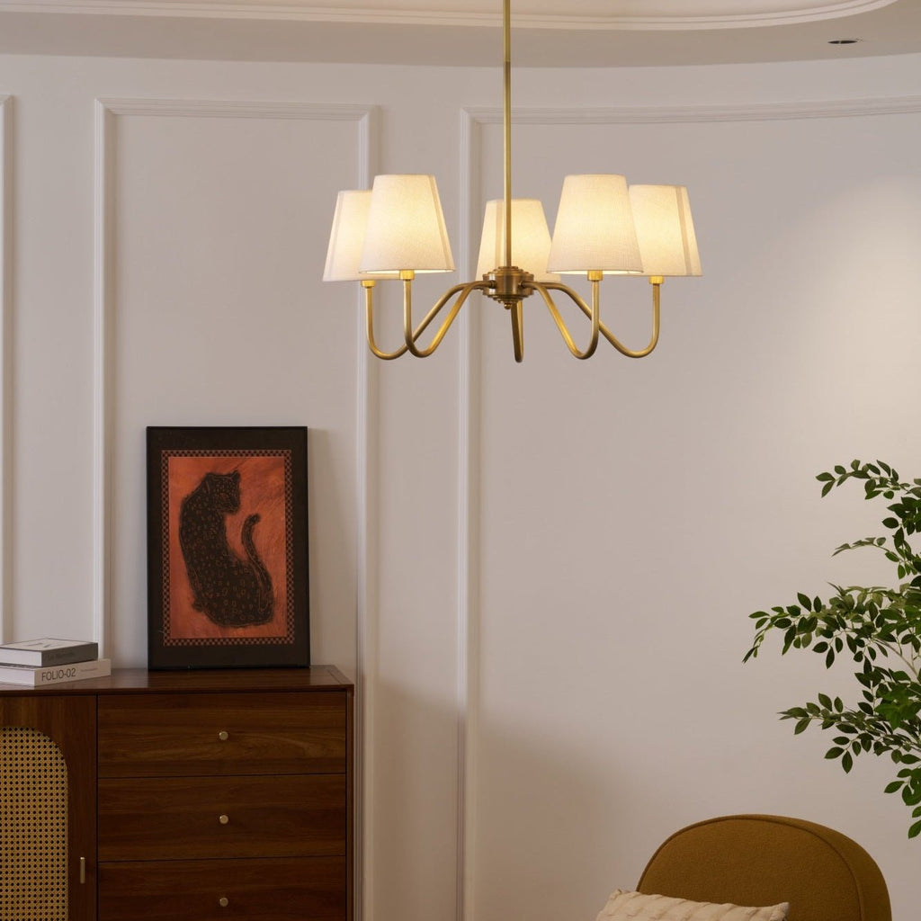 Tamora Fabric Chandelier-Moonnatur