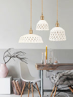 Rowenwyn Ceramic Pendant Light-Moonnatur