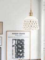Rowenwyn Ceramic Pendant Light-Moonnatur